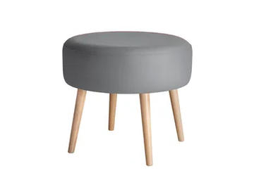CLUB - Upholstered round pouf by Sedex