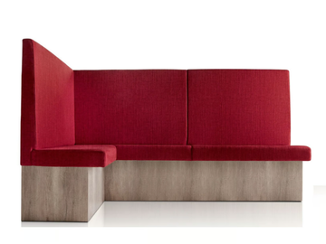 IDEA - Upholstered high-back restaurant booth by Sedex