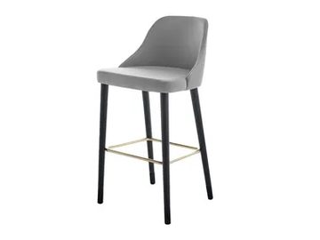 TREND - Fabric barstool with footrest by Sedex