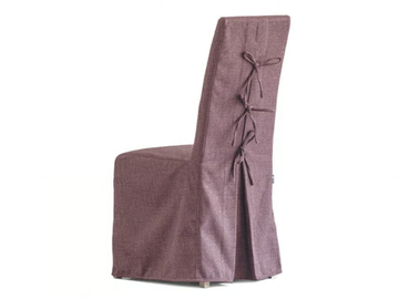 CAMILLA - Upholstered linen chair by Sedit