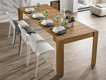 FIESTA - Wooden and extendable console table / table by Sedit