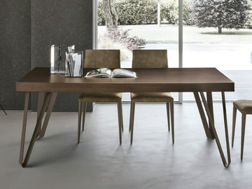 FOCUS - Extending wooden table by Sedit