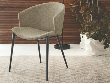 PARIS - Fabric easy chair by Sedit