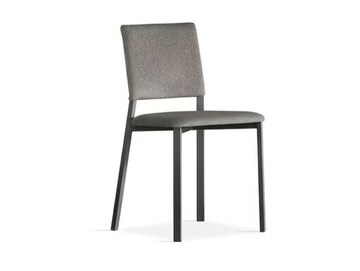 SARA - Upholstered Eco-leather chair open back by Sedit