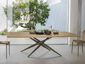 TIFFANY - Rectangular wooden table by Sedit