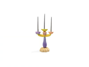 AUBERGINE CANDELABRA - Candle holder by Seletti