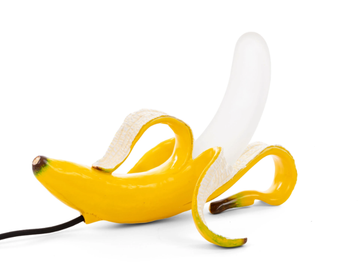 BANANA LAMP YELLOW HUEY - LED resin and glass table lamp by Seletti