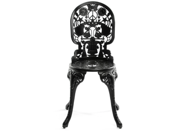 INDUSTRY - Aluminium garden chair by Seletti