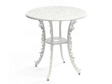 INDUSTRY - Round aluminium table by Seletti