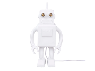 ROBOT - LED porcelain table lamp by Seletti
