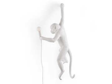 THE MONKEY LAMP HANGING - LED resin wall lamp by Seletti