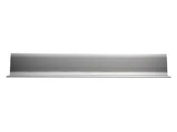 AERO - Wall-Mounted extruded aluminium bench seating with back by SELLEX
