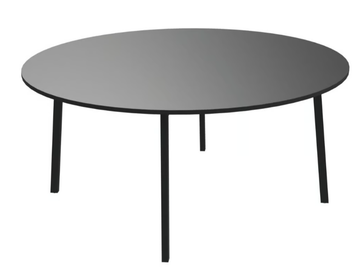 FAST - Folding round steel table by SELLEX