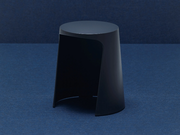 HANDY - Stackable recycled plastic stool by SELLEX