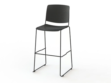 MASS - Stackable high stool by SELLEX