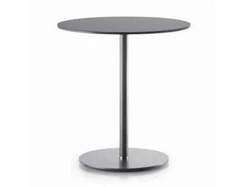 PLANC - Round laminate table by SELLEX