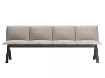 SLAM SOFT - Freestanding fabric beam seating by SELLEX