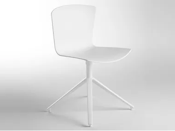 SLAM - Trestle-based polypropylene chair by SELLEX
