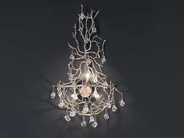 CORAL ROYAL EMPERIOR - Handmade bronze wall lamp by Serip