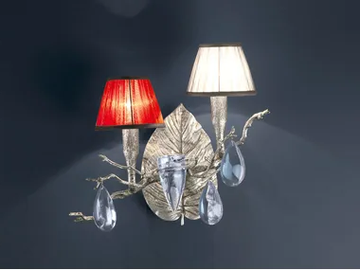 FASCINIUM GRAUPEL - Halogen wall lamp by Serip