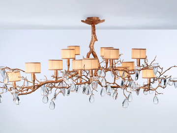 FASCINIUM RAINFALL LARGE - Halogen pendant lamp by Serip
