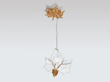 FOLIO MAPLE MALE - LED Murano glass pendant lamp by Serip