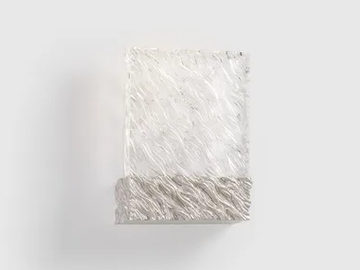 MONDRIAN COASTLINE MEDIUM - LED handmade bronze wall light by Serip