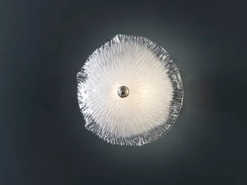 NENUFAR AURA LARGE - Handmade bronze wall light by Serip