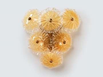NENUFAR MUSA - Handmade bronze wall light by Serip