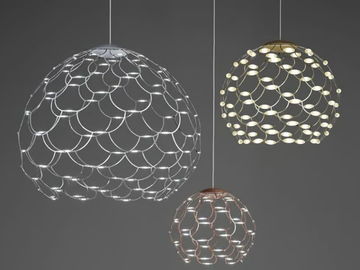 LAMOI - LED steel pendant lamp by Sforzin