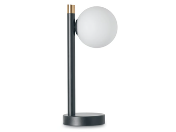 POMÌ - Table lamp in metal and opal glass by Sforzin