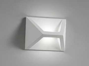TEGEA - LED plaster wall light by Sforzin
