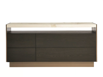 BOSTON - Wooden chest of drawers by Shake