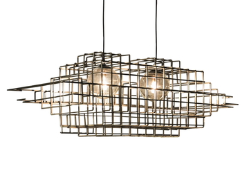 CAGE - Metal pendant lamp by Shake