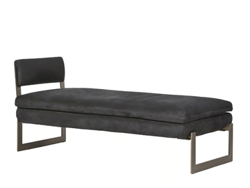 CHILL - Upholstered nabuk day bed by Shake