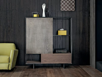 CUBIC - Wooden highboard by Shake