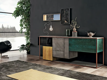 CUBIC - Wooden sideboard by Shake
