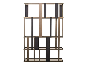 DALL - Open wall-mounted metal bookcase by Shake