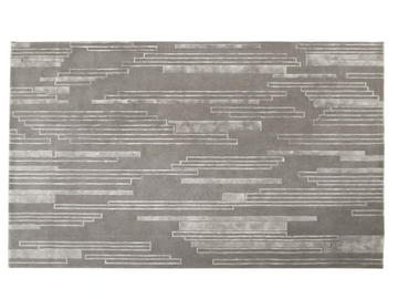 INFINITY - Rectangular handmade silk rug by Shake