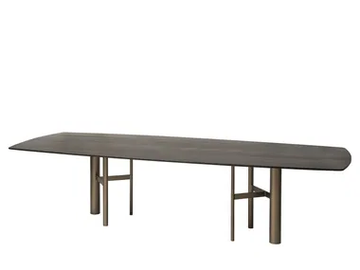 PARK - Rectangular wooden dining table by Shake