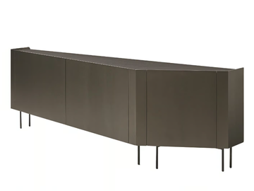 PRISM - Wooden sideboard with doors by Shake