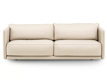 ISLAND - 2 seater leather sofa by Sicis