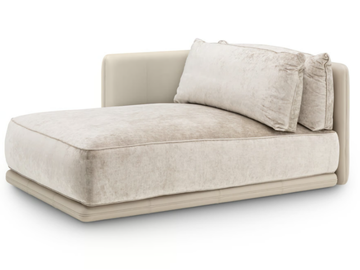 ISLAND - Fabric day bed by Sicis