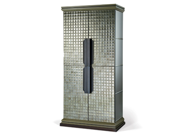 LEDOUX - Wooden wardrobe by Sicis