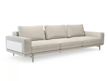 MILTON - 3 seater sofa with removable cover by Sicis