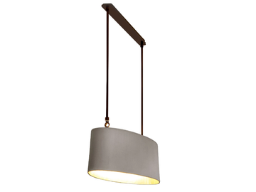 ROYALE - Fabric pendant lamp by Sicis