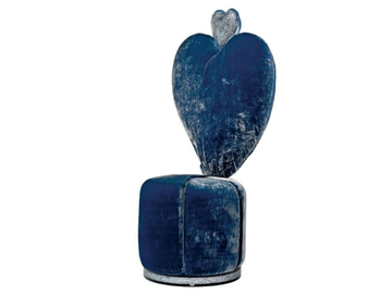UN AMORE PICCOLO COSÌ - Velvet chair by Sicis