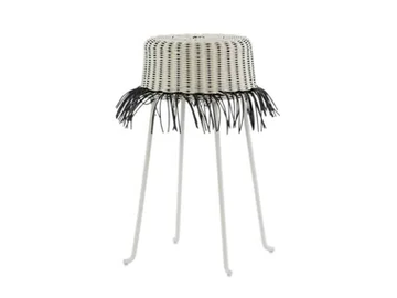 FRINGES - Round garden side table by Sifas