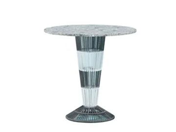 FRINGES - Round garden table by Sifas