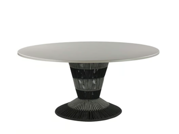 FRINGES - Round garden table by Sifas